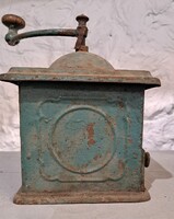 Régi kávédaráló kék