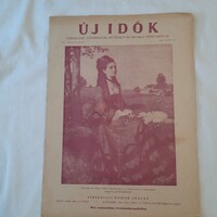 Új Idők képes hetilap 1948. június 5. száma,kézimunka melléklettel