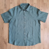 Férfi lenvászon ing XL
