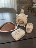 Vegyes porcelán Hollóházi