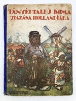 Tányértalpú koma utazása Hollandiába, Tányértalpu Boriska mint moziművésznő - antik mesekönyv, 1922