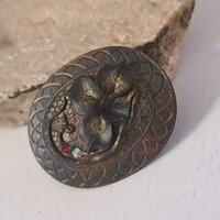 Iparművész   réz  bross 3  cm