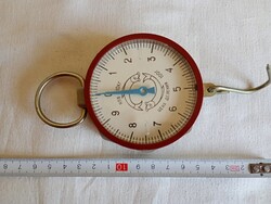 Horgászmérleg 10kg tara funkció retro Orosz kézi rugós mérleg horoggal