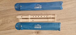 Yamaha 2 db jó állapotú furulya tokjában.