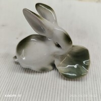 Zsolnay porcelán káposztaleveles nyúl eladó!