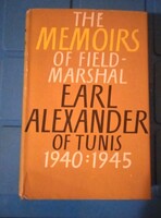 Fields Marshal Earl Alexander of Tunis 1940-1945 Very good conditon