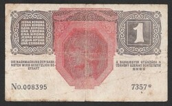 1 korona 1916 VG 7000 feletti sorozat csillaggal