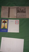 1936.IRREDENTE dokucsomag-postatiszta levelezőlap -XI.OLIMPIA BERLIN PESTI HÍRLAP,katalógus,csekk