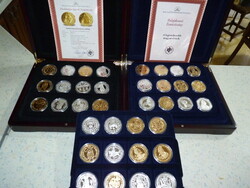 A legértékesebb magyar érmék replikái 36 darabos kollekció
