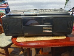 Retro Siemens RD 115 4 CD-s rádiósmagnó kazetta boombox sétálómagnó
