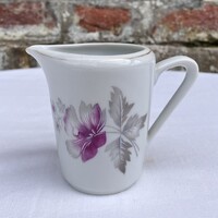 Alföldi Magnóliás - virágos - virágmintás porcelán tejszínes - tejes kiöntő
