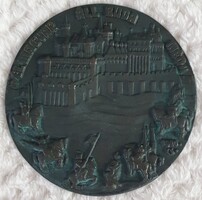 Csúcs Ferenc ,,Él magyar, áll Buda még" 1940, bronz emlékérem
