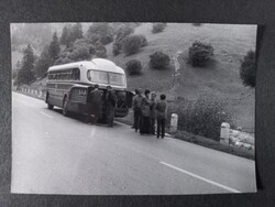 Régi fotó- IKARUS 55 az úton