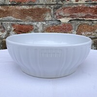 Zsolnay Hungária fehér porcelán tál - komatál - pogácsás - köretes - pörköltes tál