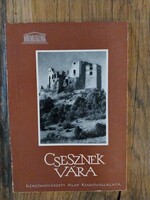 Csesznek vára, a Műemlékeink sorozat füzete 1962