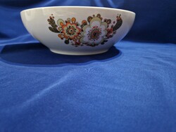Great Plain porcelain Icu decorated side dish or stew, salad bowl.