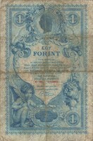 1 gulden / forint 1888 eredeti állapot 2.