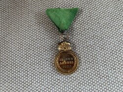 SIGNUM LAUDIS 1922 bronz zöld szalaggal