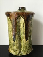 Zsolnay padlóváza porogránit 45cm.