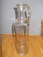 Jelzett antik design  üveg Braun rum