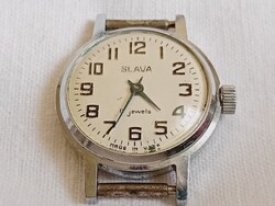 Óra karóra 027 - SLAVA - 17 köves mechanikus felhúzós retro 22mm