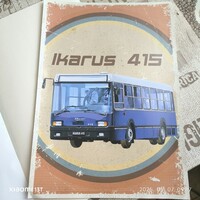 Ikarus 415 modell plakát eladó!