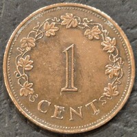 Málta 1 cent, 1972.