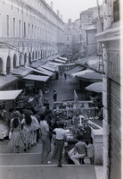 Régi fotónegatív Velence utcakép 1970-es évek B14/10/18