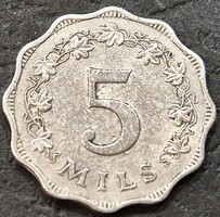 Málta 5 Mils, 1972.