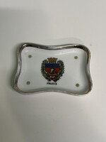 Limoges Francia Porcelán “Paris” Gyűrűtartó A145