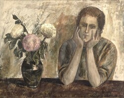 Patay László - Ábrándozás című festménye eladó (1962)