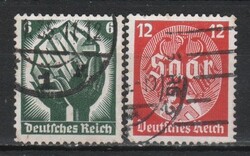 Deutsches Reich 0674 Mi 544-545      1,50 Euró