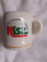 Trade union flask with road traffic logo