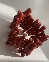 Rare! Nagyméretű csodás színű korall ág karperec karkötő
