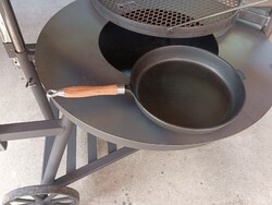 Új Holland Öntöttvas Pecsenyesütő szelet sütő  Nagy 30cm Serpenyő tepsi Grillező grill Flekken sütő