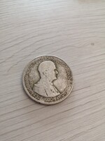 Horthy Miklós .640 ezüst 5 Pengő