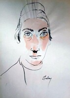 Szalay Lajos Tusrajz.II. Mérete: 21x28 cm.
