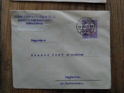 Dreher Jenő Uradalma részére címzett boríték,  1920-as évek