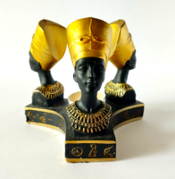 Egyiptom Kleopátra szobor mécses,füstölőtartó