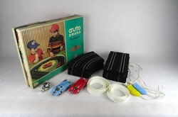 1V182 Retro ITES - AUTO DRÁHA Porsche - Junior autópálya játék