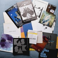 Kassák, El Kazovszkij, fe Lugossy László stb. kiállítási katalógus, 25 db egyben