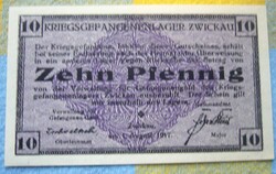 Hadifogoly pénz Német Kriegsgefangenen Láger Zwickau,Golzern,Göttingen,