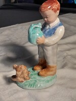 Kerámia népi figura hibátlan