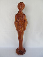 Gésa nagy méretű fa szobor 44 cm