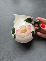 Villeroy & Boch Wild Rose német porcelán tejkiöntő, tejszín kínáló vadrózsa mintával