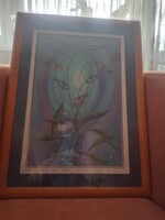 Nyomatkép "Szellemvirág" cimmel