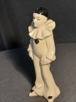 Harlekin bohóc kerámia hibátlan állapotban  21,5 cm