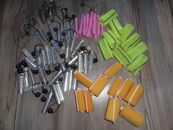 Retro vintage hajcsavarók vegyesen