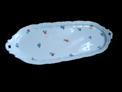 Antik Zsolnay Porcelàn Viràgos Szendvicses Tàl