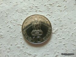 India ezüst 10 rupia 1970 PP 15.18 gramm